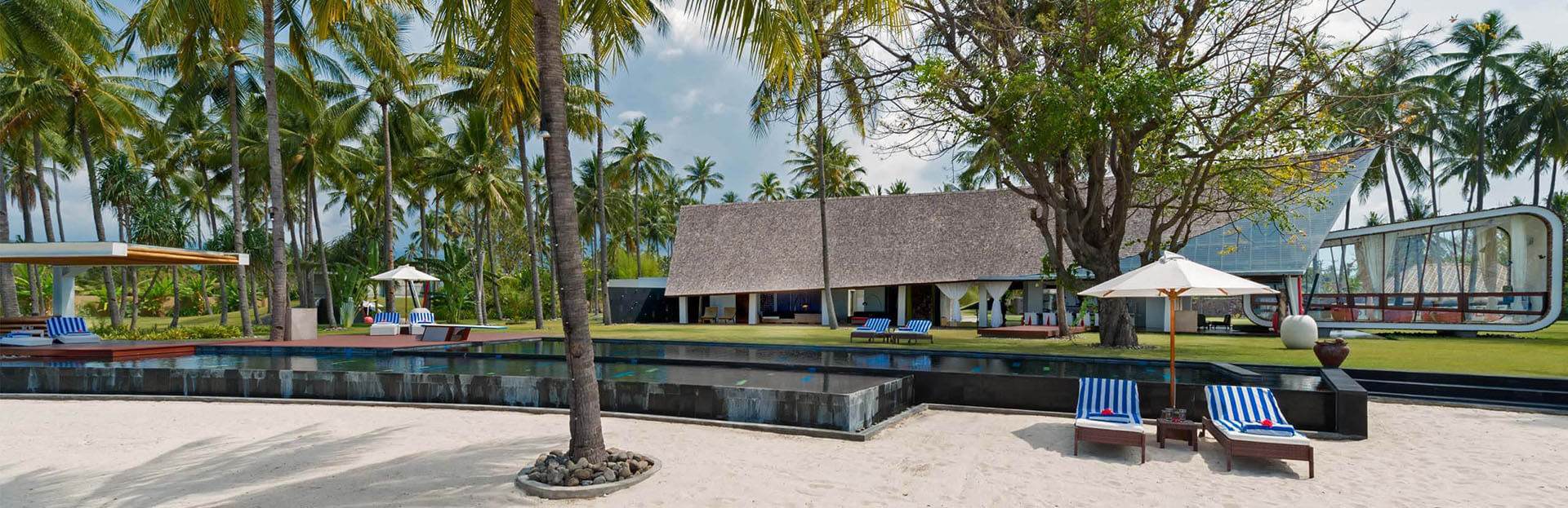 Villa Sapi - View from beach